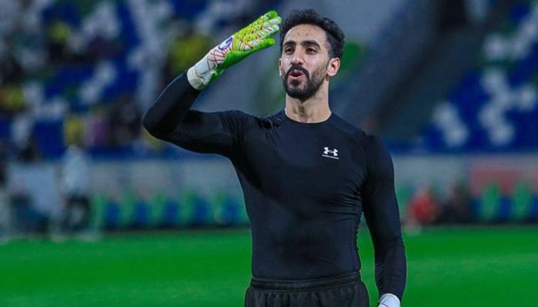 نواف العقيدي يرد التحية للجماهير السعودية بطريقته